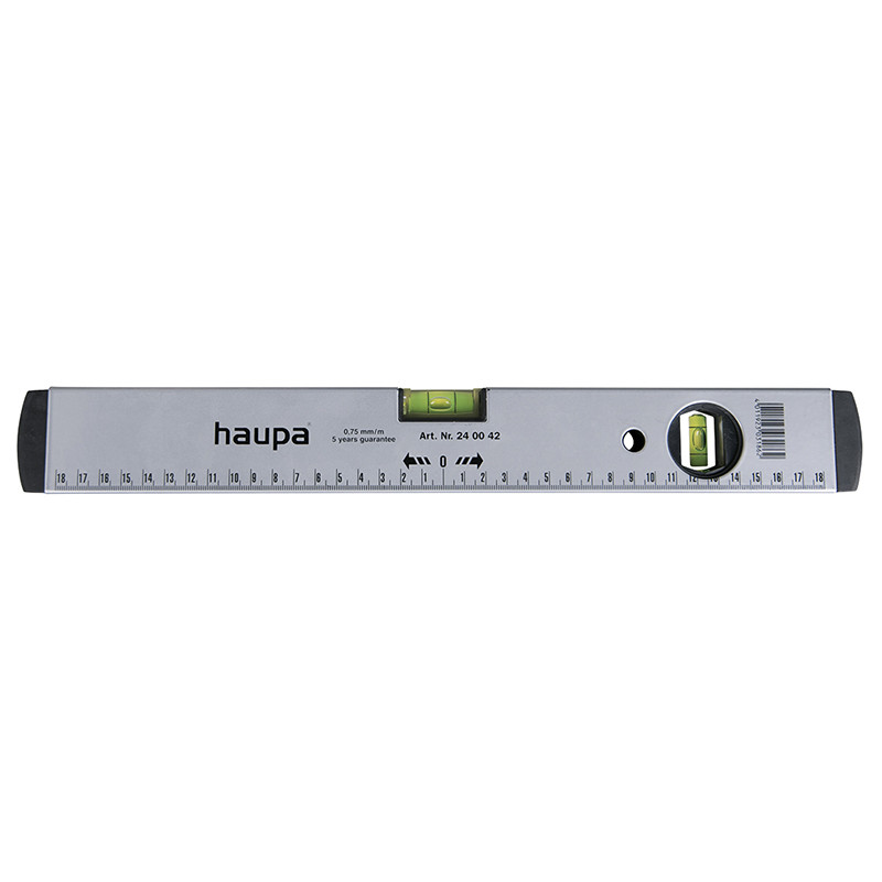 240042 Уровень 400 мм, алюминий (Haupa)