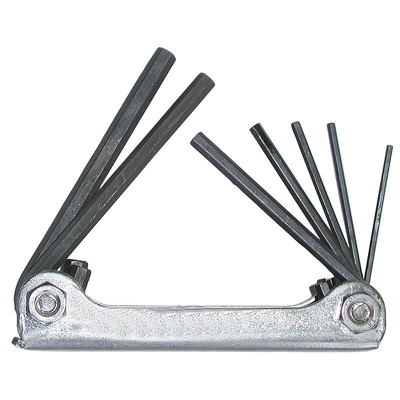 100630 Набор шестигранных штифтовых ключей, 6 шт. 2,8-8 мм (Haupa) - фото 1 - id-p221684816