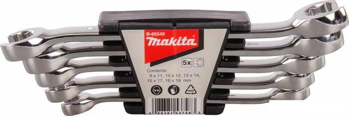 Набор ключей Makita B-65545 (5 предметов)