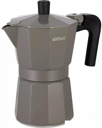Гейзерная кофеварка Kitfort KT-7147-1, фото 2