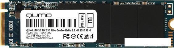 SSD QUMO Novation M2 NVMe 1TB Q3DT-1TSY-NM2 - фото 1 - id-p221153147