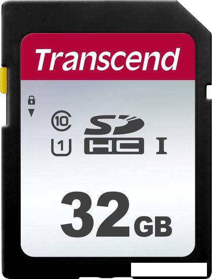 Карта памяти Transcend SDHC 300S 32GB - фото 1 - id-p221596952