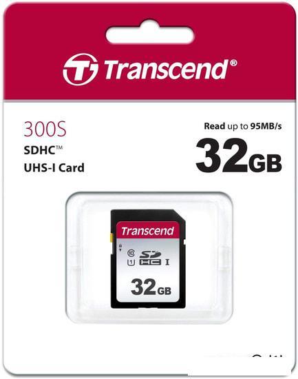 Карта памяти Transcend SDHC 300S 32GB - фото 2 - id-p221596952