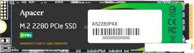 SSD Apacer AS2280P4X 512GB AP512GAS2280P4X-1, фото 2