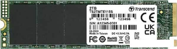 SSD Transcend 115S 2TB TS2TMTE115S, фото 2