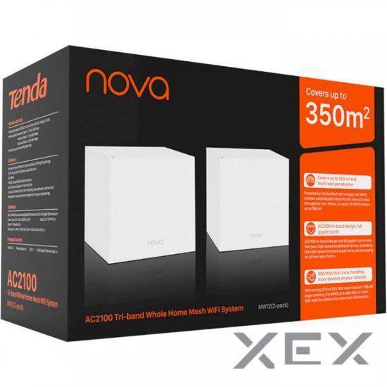 Wi-Fi система Tenda Nova MW12 2-Pack - фото 3 - id-p221153404