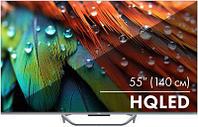 55" Телевизор HAIER Smart TV S4, QLED, 4K Ultra HD, серый, СМАРТ ТВ, Android TV