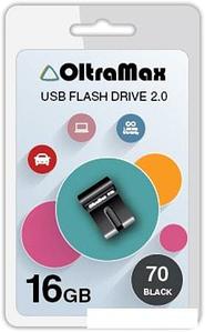 USB Flash Oltramax 70 16GB (черный)