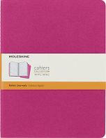 Блокнот Moleskine Cahier Journal, 120стр, в линейку, розовый неон [ch021d17]