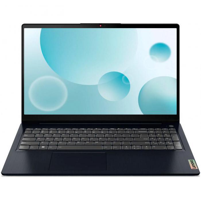 Lenovo IdeaPad 3 Abyss Blue 82RK011TRK (Intel Core i5 1235U 1.3 Ghz/8192Mb/512Gb SSD/Intel Iris Xe - фото 1 - id-p221322128