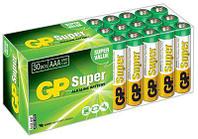AAA Батарейка GP Super Alkaline 24A LR03, 30 шт.