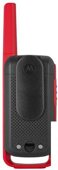 Портативная радиостанция Motorola T62 Walkie-talkie (черный/красный) - фото 3 - id-p221675152
