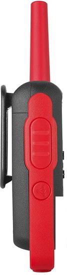 Портативная радиостанция Motorola T62 Walkie-talkie (черный/красный) - фото 4 - id-p221675152