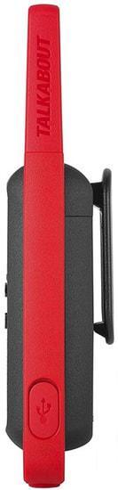 Портативная радиостанция Motorola T62 Walkie-talkie (черный/красный) - фото 5 - id-p221675152