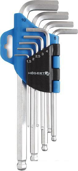 Набор ключей Hogert Technik HT1W804 (9 предметов) - фото 1 - id-p221675186