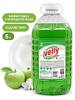 Средство для мытья посуды "Velly light", зеленое яблоко, 5000л.