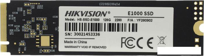 SSD Hikvision E1000 128GB HS-SSD-E1000/128G, фото 2