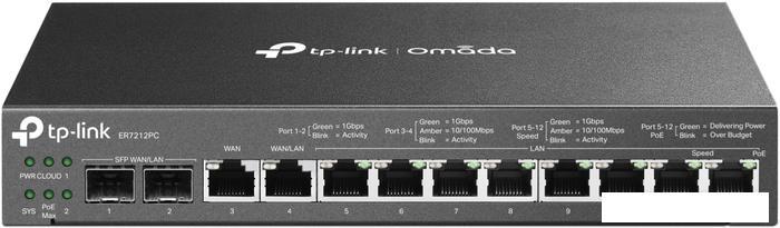 Маршрутизатор TP-Link Omada ER7212PC - фото 1 - id-p221524677