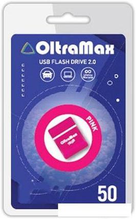 USB Flash Oltramax 50 32GB (розовый), фото 2