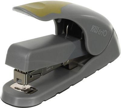 Степлер KW-TRIO Soft-Touch 40 листов, 100 скоб, серый и зеленый [5618gr/green] - фото 1 - id-p220956966