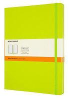 Блокнот MOLESKINE Classic, 192стр, в линейку, твердая обложка, лайм [qp090c2]