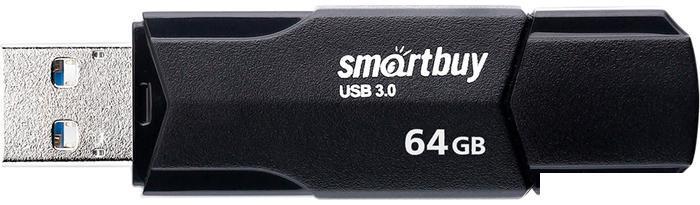 USB Flash SmartBuy Clue 64GB (черный), фото 2