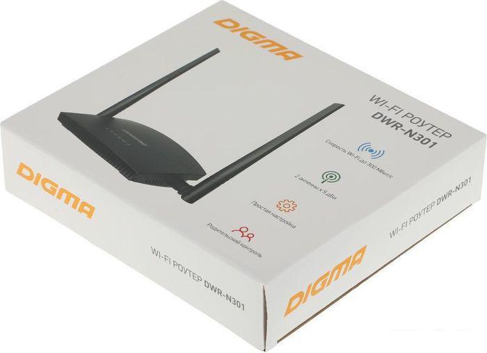 Wi-Fi роутер Digma DWR-N301 - фото 8 - id-p221152917