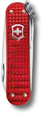 Складной нож Victorinox Classic Precious Alox, функций: 5, 58мм, красный , коробка подарочная [0.6221.401g] - фото 2 - id-p220957115