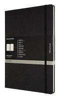 Блокнот MOLESKINE Professional, A4, 192стр, в линейку, твердая обложка, черный [propfnt5hbk]