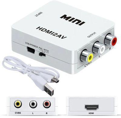 Адаптер аудио-видео PREMIER 5-984, HDMI (f) - 3хRCA (f) , ver 1.4, белый - фото 2 - id-p220797163