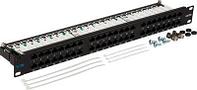 Патч-панель Lanmaster (TWT-PP48/1U-U5E) 19" 1U 48xRJ45 кат.5E UTP