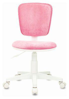 Кресло детское Бюрократ CH-W204NX, на колесиках, ткань, розовый [ch-w204nx/velv36] - фото 2 - id-p220957201