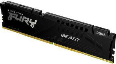 Оперативная память Kingston Fury Beast Black KF556C36BBE-8 DDR5 - 1x 8ГБ 5600МГц, DIMM, Ret - фото 2 - id-p220863762