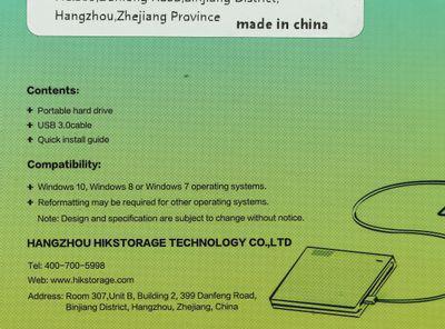 Внешний диск HDD Hikvision T30 HS-EHDD-T30 2T Green Rubber, 2ТБ, зеленый - фото 3 - id-p220957336