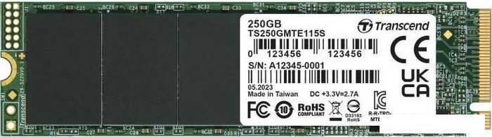 SSD Transcend 115S 250GB TS250GMTE115S, фото 2