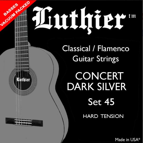 Luthier LU-45 Комплект струн для классической гитары, сильное натяжение
