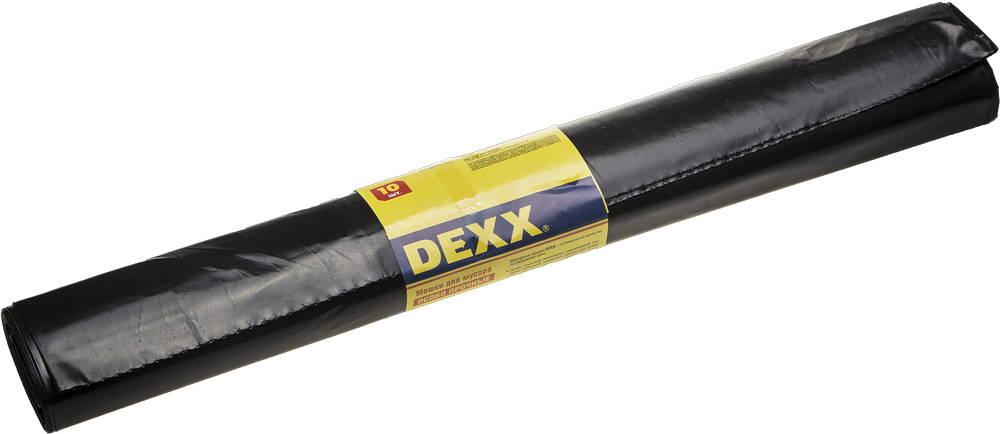 39151-180 Мешки для мусора DEXX особопрочные, черные, 180л, 10шт - фото 1 - id-p221695168