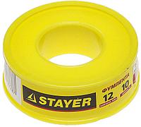 12360-12-040 Фумлента STAYER ''MASTER'', плотность 0,40 г/см3, 0,075ммх12ммх10м