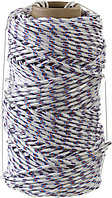 50215-06 Фал плетёный полипропиленовый СИБИН 16-прядный с полипропиленовым сердечником, диаметр 6 мм, бухта