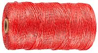 50079-110 Шпагат STAYER многоцелевой полипропиленовый, красный, 800текс, 110м
