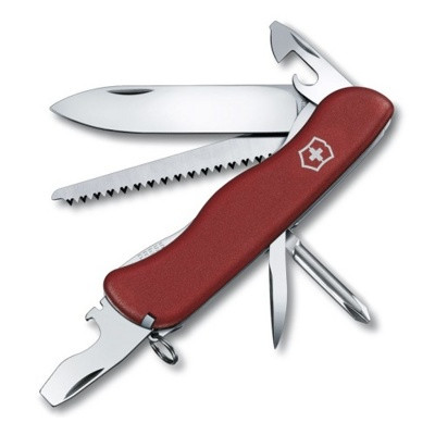 Нож перочинный Victorinox Trailmaster (0.8463) 111мм 12 функций красный - фото 1 - id-p221692859