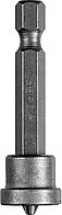 26002-2-50-1 Бита ЗУБР ''МАСТЕР'' Phillips, с ограничителем, 50 мм, тип хвостовика E 1/4'', Cr-V, 1 шт в