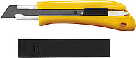 OL-BN-AL/BB/10BB Нож OLFA с выдвижным лезвием, с автофиксатором, 18 мм, в комплекте с лезвиями 10 шт