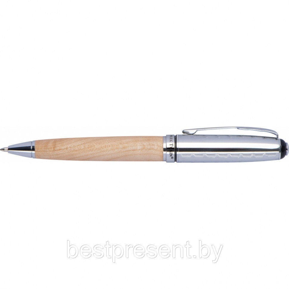Набор "1253213" бежевый/серебристый: ручка шариковая автоматическая и роллер - фото 7 - id-p221705153