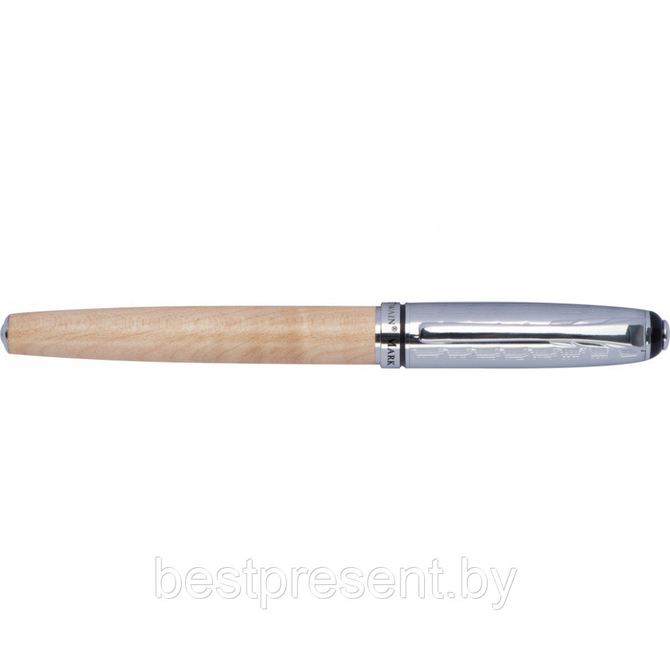 Набор "1253213" бежевый/серебристый: ручка шариковая автоматическая и роллер - фото 10 - id-p221705153