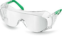 110461 Защитные прозрачные очки KRAFTOOL ULTRA линза увеличенного размера устойчивая к царапинам и