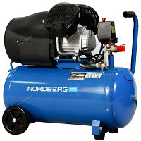 NORDBERG КОМПРЕССОР NCE50/410V поршневой V-образный 220В, ресив. 50л, 410л/мин NORDBERG NCE50/410V