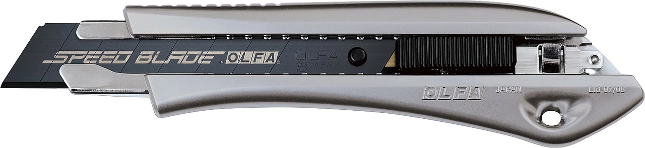 OL-LTD-AL-LFB OLFA нож с выдвижным сегментированным лезвием, автофиксатор, 18мм - фото 1 - id-p221704257