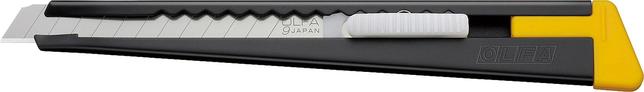 OL-180-BLACK Нож OLFA с выдвижным лезвием, черный, 9мм - фото 1 - id-p221704278