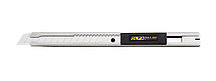 OL-SVR-2 Нож OLFA с выдвижным лезвием и корпусом из нержавеющей стали, автофиксатор, 9мм